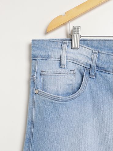 Calça Jeans Plus Size Masculina AZUL