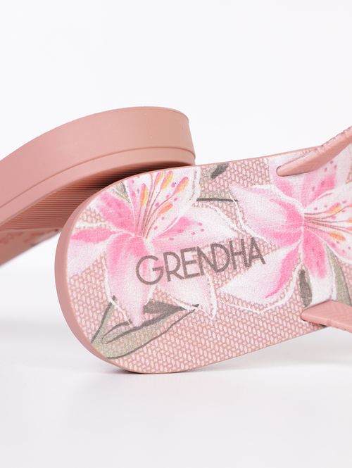 Rasteira Amor Em Flor Ipanema Feminino NUDE