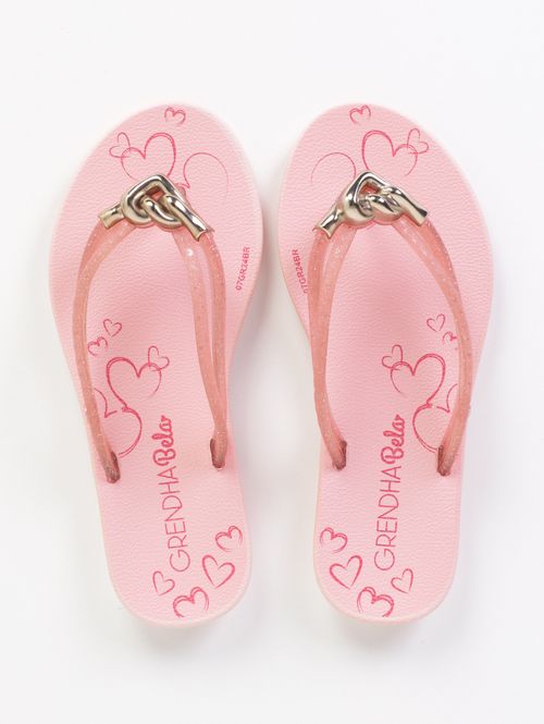 Rasteira Infantil Para Menina - ROSA CLARO