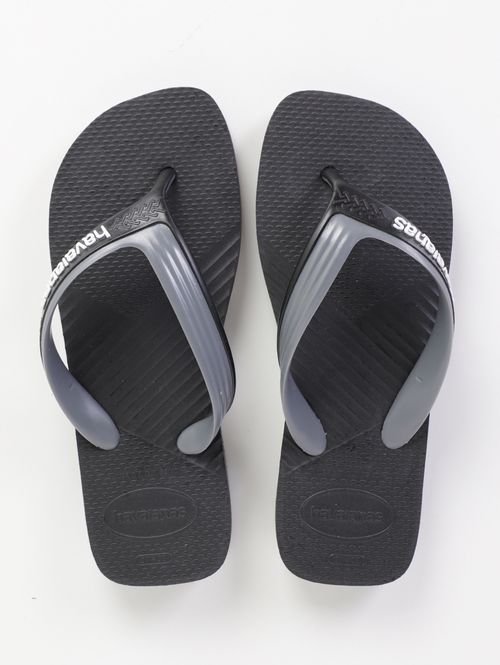 Chinelo Havaianas Masculino PRETO/CINZA