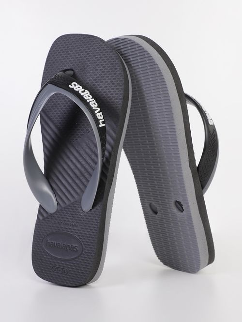 Chinelo Havaianas Masculino PRETO/CINZA