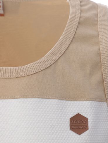 Camiseta Regata Masculina BEGE