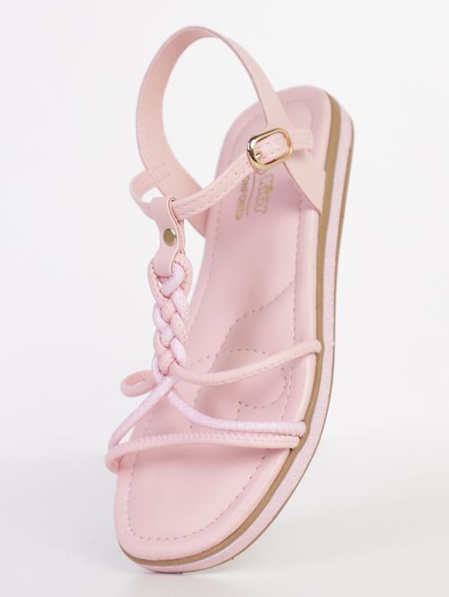 Sandália Kidy Juvenil Para Menina - NUDE