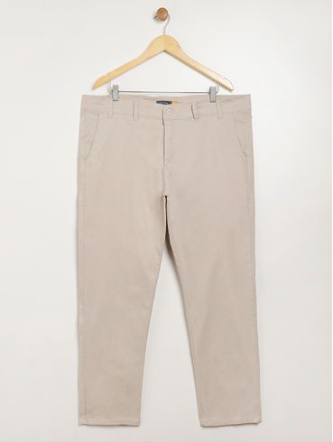 Calça Sport Plus Size Masculina BEGE