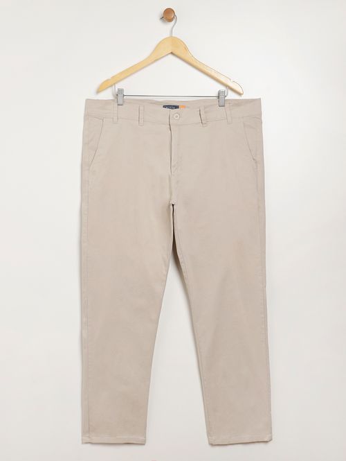 Calça Sport Plus Size Masculina BEGE