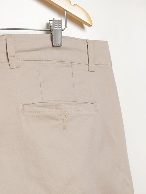 Calça Sport Plus Size Masculina BEGE