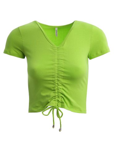 Blusa Manga Curta Habana Feminina VERDE