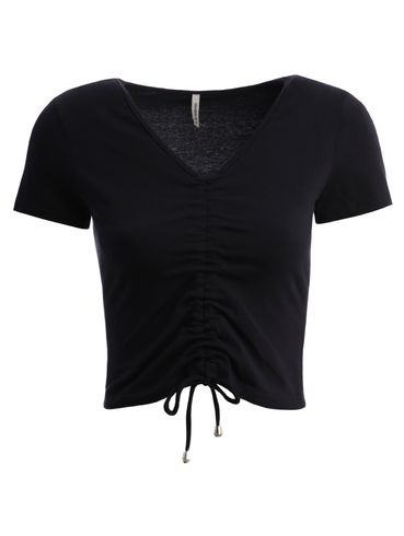 Blusa Manga Curta Habana Feminina PRETO