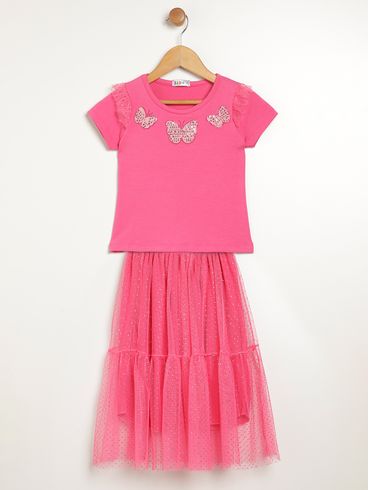 Conjunto Kid+ Infantil Para Menina - PINK