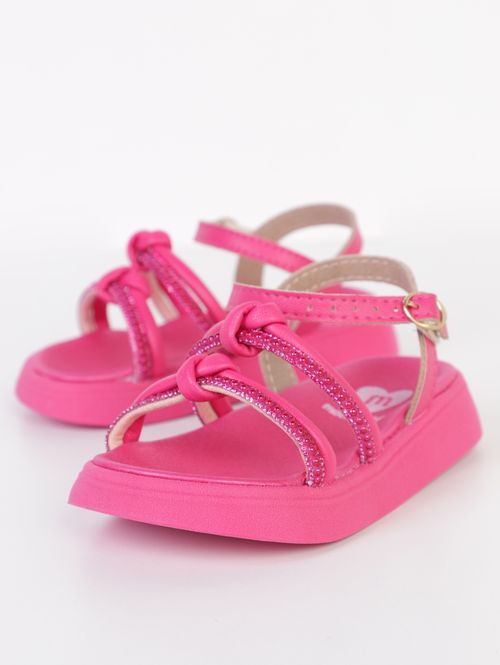 Sandália Molekinha Infantil Para Bebê Menina - PINK