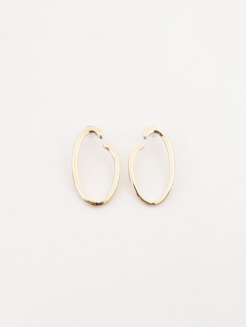 Brinco Oval DOURADO