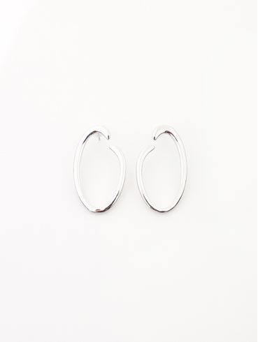 Brinco Oval PRATA