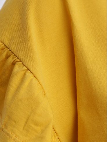 Blusa Manga Curta Feminina OCRE