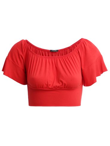 Blusa Ciganinha Manga Curta Feminina VERMELHO