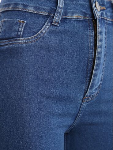 Calça Jeans Flare Petit Sawary Feminina AZUL