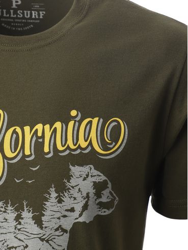 Camiseta Manga Curta Full Surf Masculina VERDE