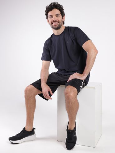 Calção de Futebol Kappa Masculino PRETO