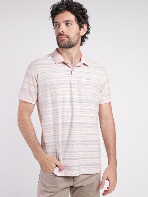 Polo Manga Curta Masculina ROSE