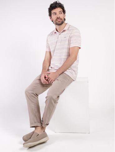 Polo Manga Curta Masculina ROSE