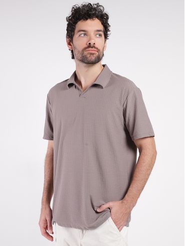 Polo Manga Curta Elétron Masculina CHUMBO
