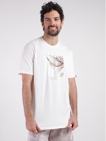 Camiseta Manga Curta Masculina OFF WHITE