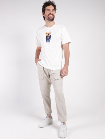 Camiseta Manga Curta Full Surf Masculina NATURAL