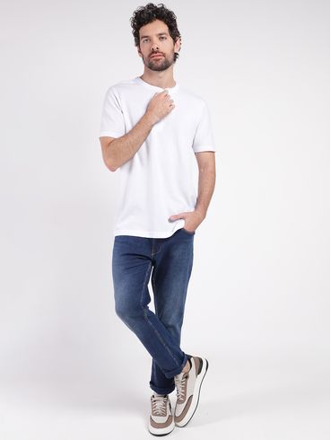 Calça Jeans Slim Elétron Masculina AZUL