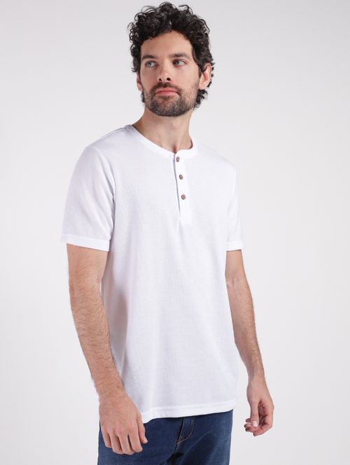 Camiseta Manga Curta Masculina BRANCO