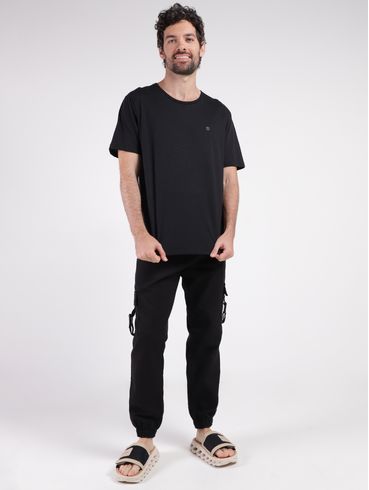 Calça Sarja Jogger Masculina PRETO