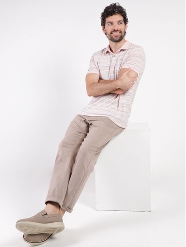 Calça Sarja Super Skinny Masculina CAQUI