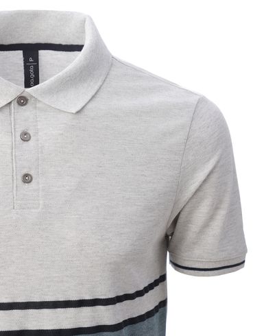 Polo Manga Curta Masculina MESCLA