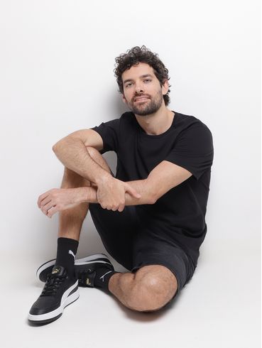 Bermuda Jeans Masulina PRETO