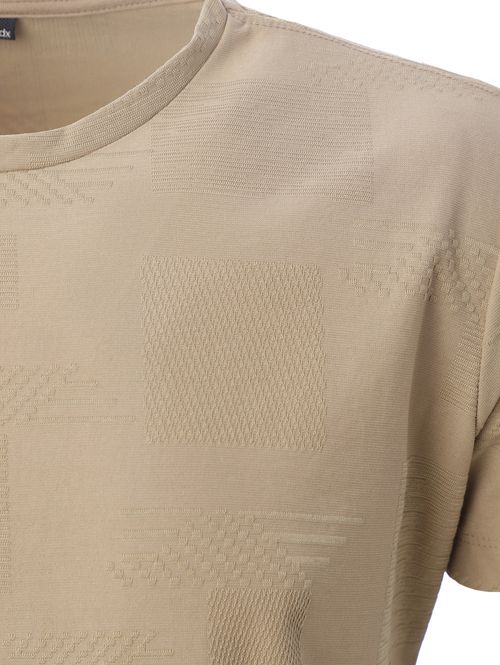 Camiseta Manga Curta Dixie Masculina BEGE