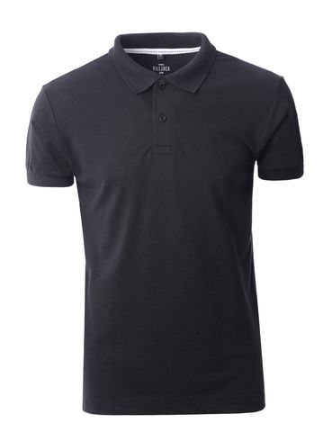 Polo Manga Curta Vilejack Masculina PRETO