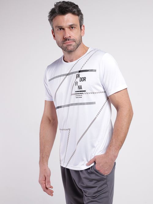 Camiseta Esportiva Masculina BRANCO