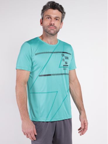 Camiseta Esportiva Masculina AZUL