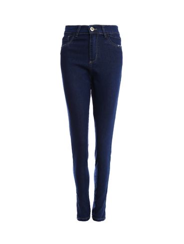Calça Jeans Cigarrete Pisom Feminina AZUL