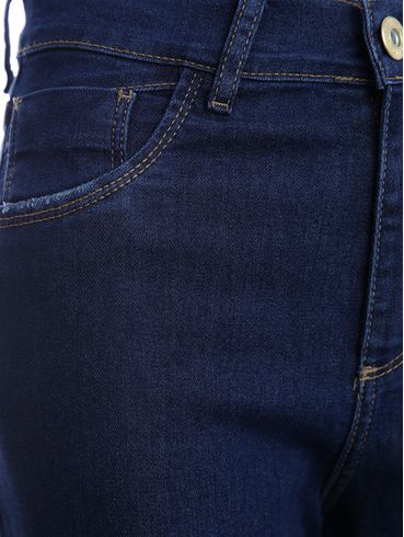 Calça Jeans Cigarrete Pisom Feminina AZUL