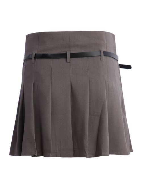 Saia Mini Eagle Rock Feminina CINZA