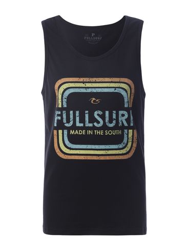 Camiseta Regata Full Surf Masculina PRETO