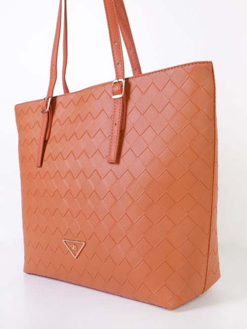 Bolsa Tote Rafitthy Feminina CARAMELO