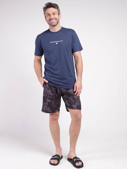 Camiseta Manga Curta Vels Masculina MARINHO
