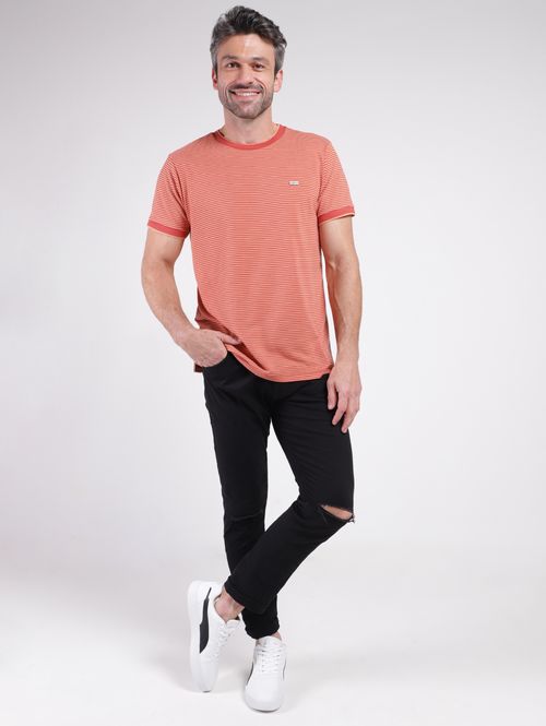 Camiseta Manga Curta Masculina VERMELHO