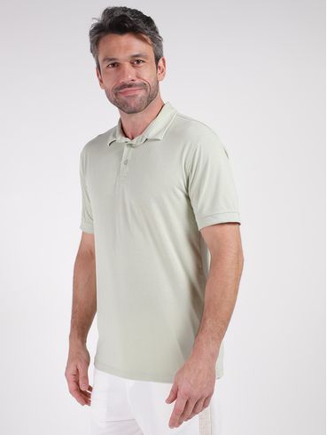 Polo Manga Curta Masculina VERDE