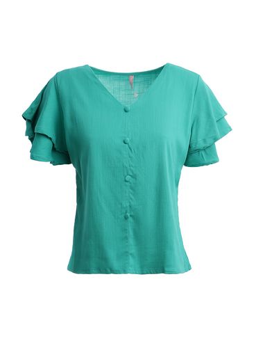 Blusa Manga Curta Feminina VERDE