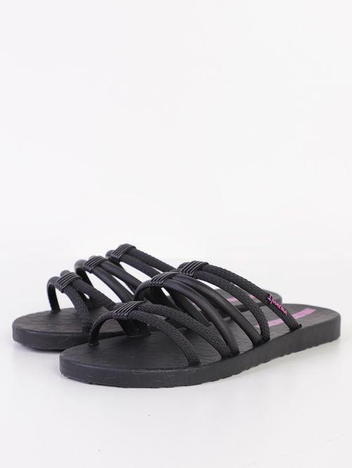Rasteira Diversa Ipanema Feminina PRETO/LILAS