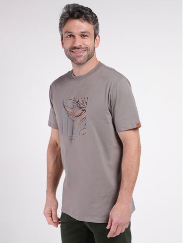 Camiseta Manga Curta Masculina CHUMBO