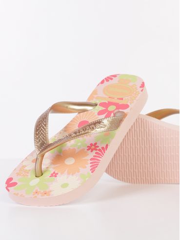 Chinelo Kids Havaianas Infantil Para Menino - DOURADO