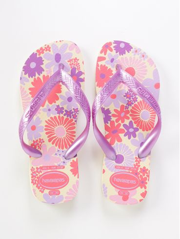 Chinelo Kids Havaianas Infantil Para Menina - LILAS