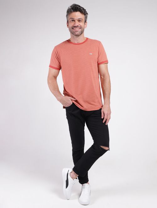 Calça Sarja Slim Masculina PRETO